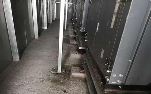 邯郸市邯山一中空气源热泵机组噪声处理项目